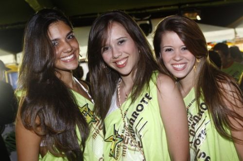 Larissa Moura, Leticia Castelo e Isabela Franklin