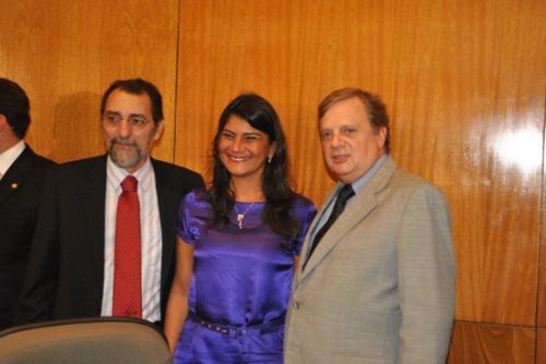 Francisco Pinheiro, Patricia saboia e Tasso Jereissati 