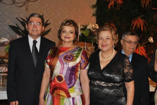 Arthur Melo, Lucia, Glaucia e Adriano Martins