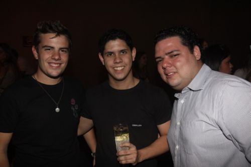 Claudio Nelson, Gilberto Sales e Bruno Esteves