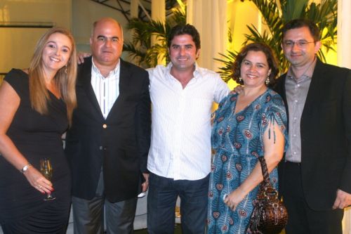 Heloisa Demes, Luciano Cavalcante, Jorge Vieira, Heloisa Helena e Jocelio Leal