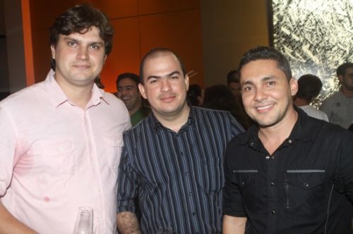 Jeferson Stolver, Webert Fernandes e Claudio Amaral