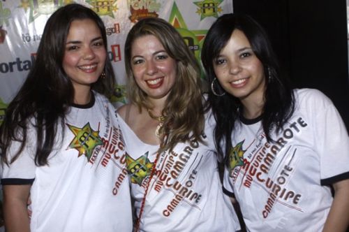 Camila Serra, Juliane Serrao e Fernanda Pacheco