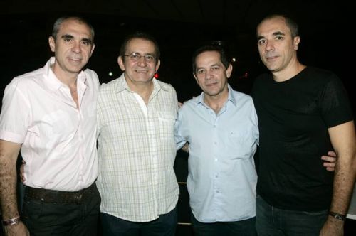 Douglas Santos, Marcos Peixoto, Heitor Ferrer e Beto Santos