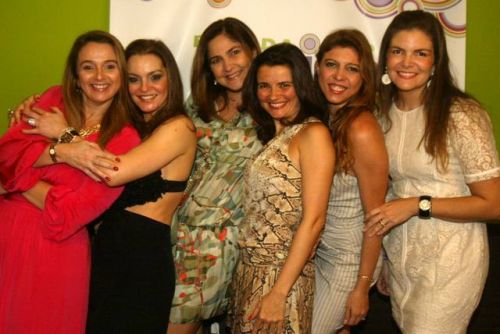 Helena Demis, Lucia Praciano, Inara Almeida, Paula Aguiar, Lara Sisnando e Larissa Melo
