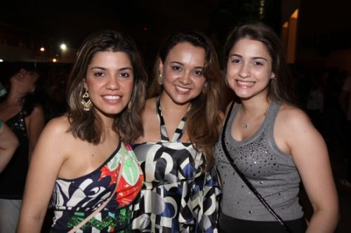 Monique Vieira, Veruska Andrade e Alessandra Fayad