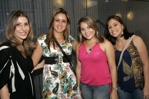 Denise Roque, Erica Martins, Elaina Leao e Elaine Abreu