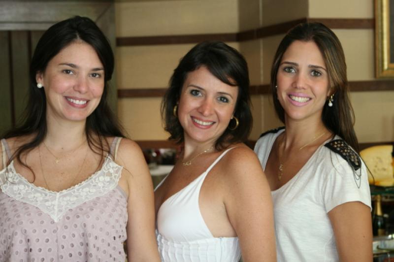 Mariana Vieira, Marina Baquit e Luciana Perdigao