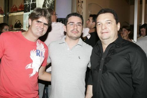 Ricardo Sanford, Roberto Pinheiro e Artur Cavalcante
