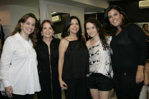 Sarah Couto, Lenita Negrão, Maia Lúcia, Shaila de Melo e Paula Couto