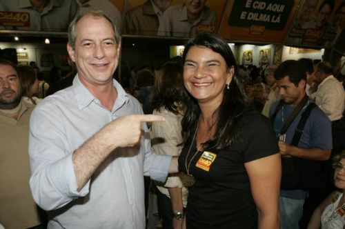 Ciro Gomes e Patricia Saboia