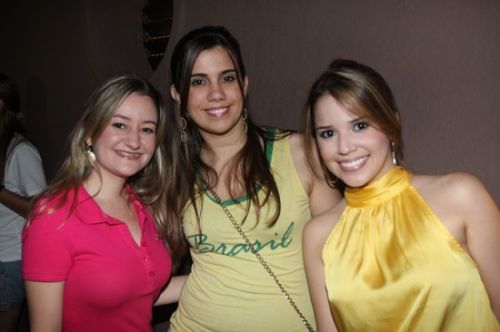 Manuela Zilli, Daniella Cavalcante e Amanda Vasconcelos