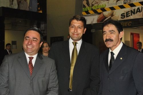 Jose Manarino, Gony Arruda e Raimundo Gomes de Matos