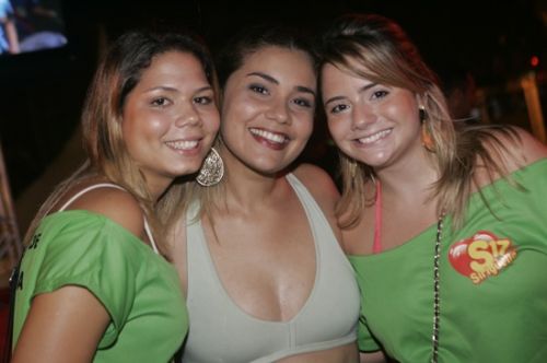 Nana Santos, Isabelle Vieira e Karla Rodrigues