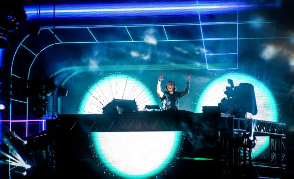 Contagem regressiva para o show de David Guetta