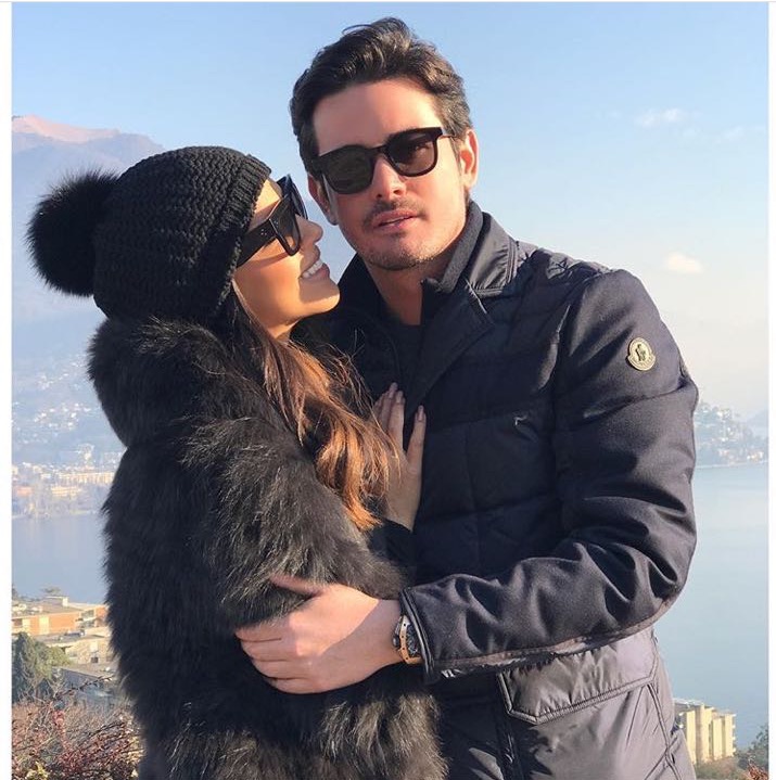 Mariana Rios e Ivens Neto aproveitam férias na Suiça