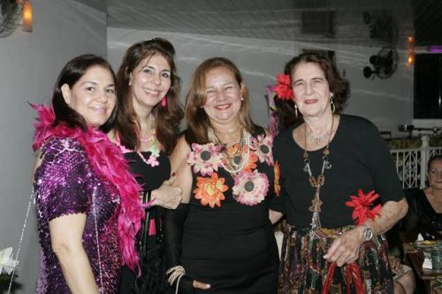 Daniele, Fernanda, Crsitiane e Fatima Levy