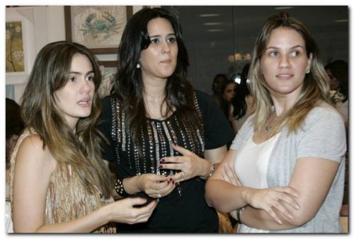 Tatiana Feitosa, Marina Ary e Larissa Siqueira