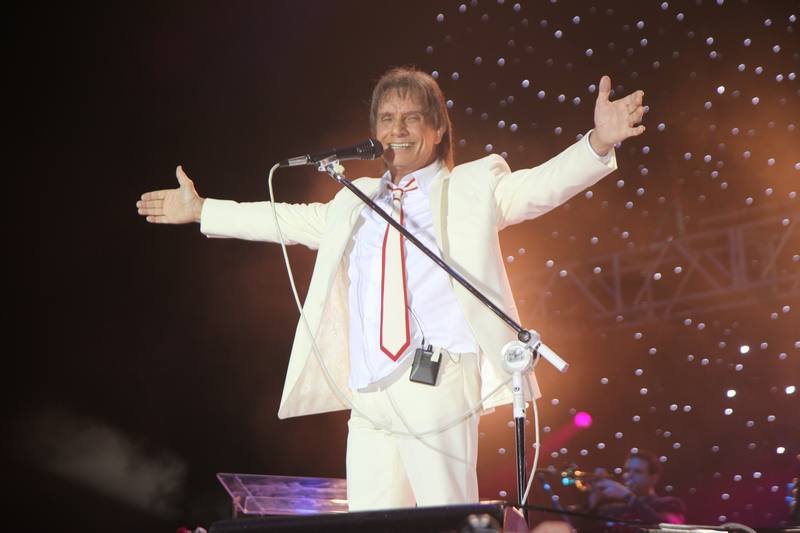 Roberto Carlos abre temporada de shows na Expocrato