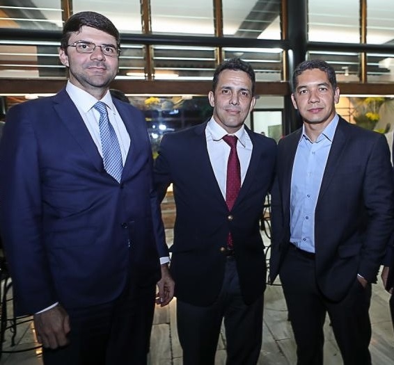 Câmara Brasil  Alemanha, corpo consular e R. Amaral recepcionam comitiva alemã em Fortaleza