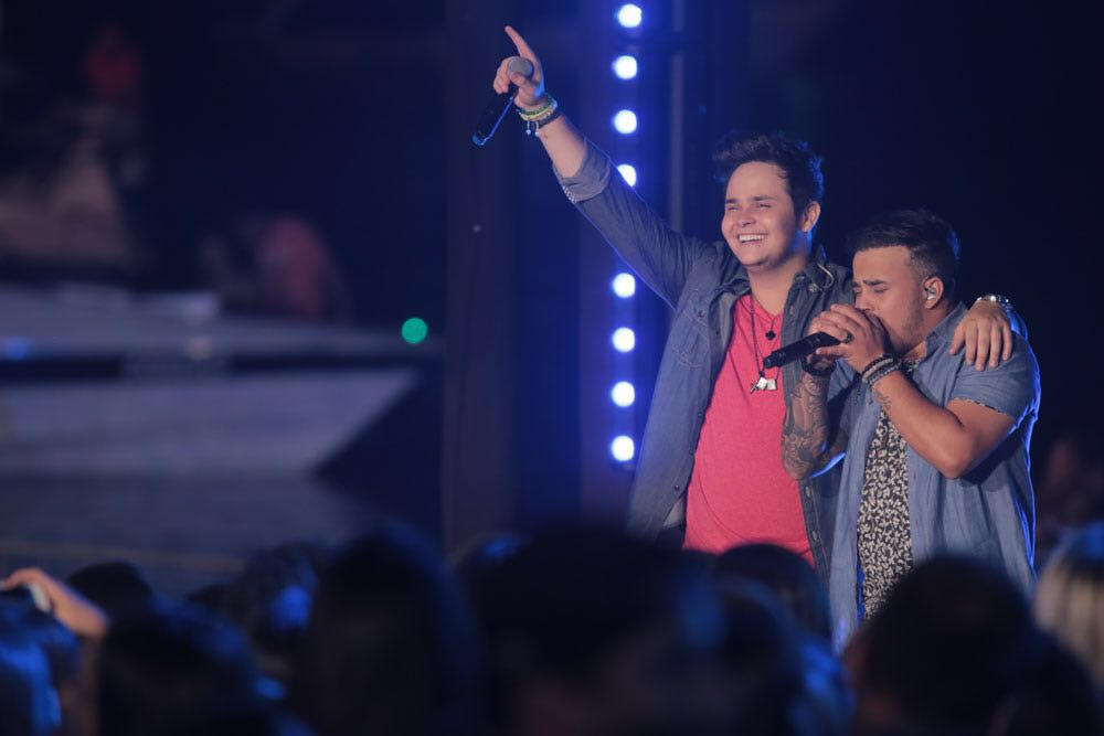 Matheus e Kauan agitam o Bosque do Marina Park, nesta sexta