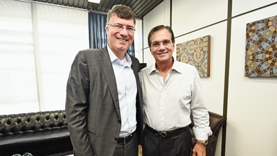 Novo presidente da CSP é recebido por industriais