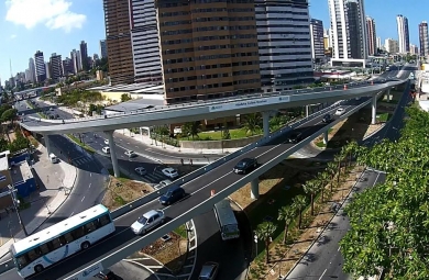 Viadutos Celina Queiroz e Reitor Martins Filho vencem o prêmio de melhor projeto de mobilidade