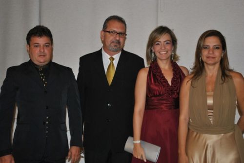 Paulo Almeida, Erival Maciel, Leiliane Vasconcelos e Daniela