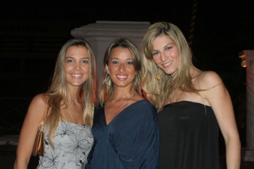 Camila Militão, Luciana Marques e Natalia Colares