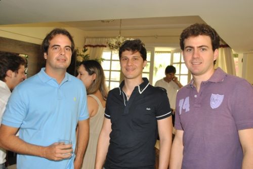 Normando Alencar, Eugenio Porto e Roberto Oliveira