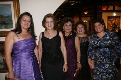 Silvana Neves, Regina Aragão, Zeneida Bezerra, Mana Holanda e Gisela Vieira