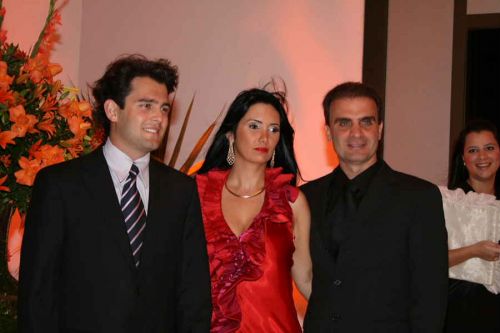 Felipe, Elieuza, e Jucelio Sarquis