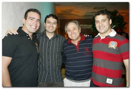 Enio Santos, Ramiro Milfont, Demerval Diniz e Vicente de Paiva