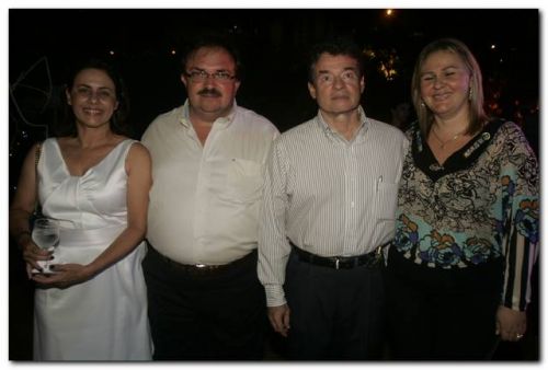Priscila, Manoel, Fernando e Cristiane Macedo