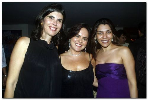 Rosane Medeiros, Denise Cavalcante e Vanessa Oliveira