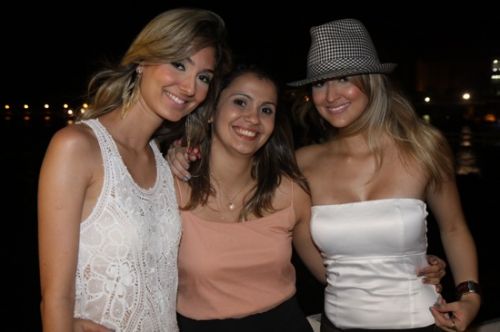 Flavia Abelleira, Camila Gonçalves e Fernanda Dourado