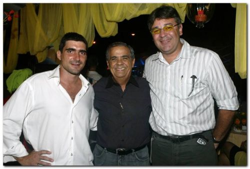 Augostinho Herrero, Maninho Brigido e Carlos Gama