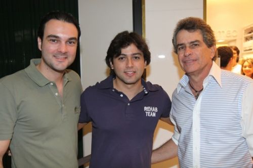 Marcio Pereira, Thiago Corsino e Cesar Fiuza