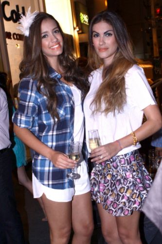 Georgia Busgaib e Aline Teixeira