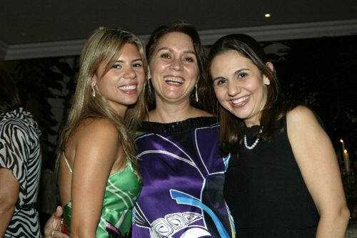 Viviane Macêdo, Paula Frota e Adriana Queiroz