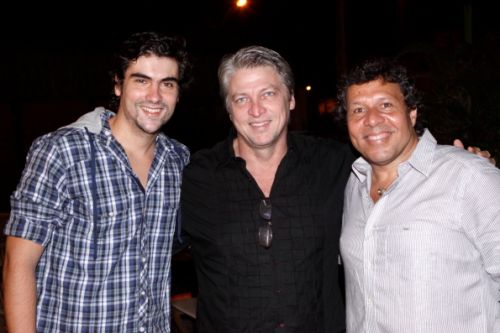 Renato Favaro, Paulo Albuquerque e Paulo Rouquayrol