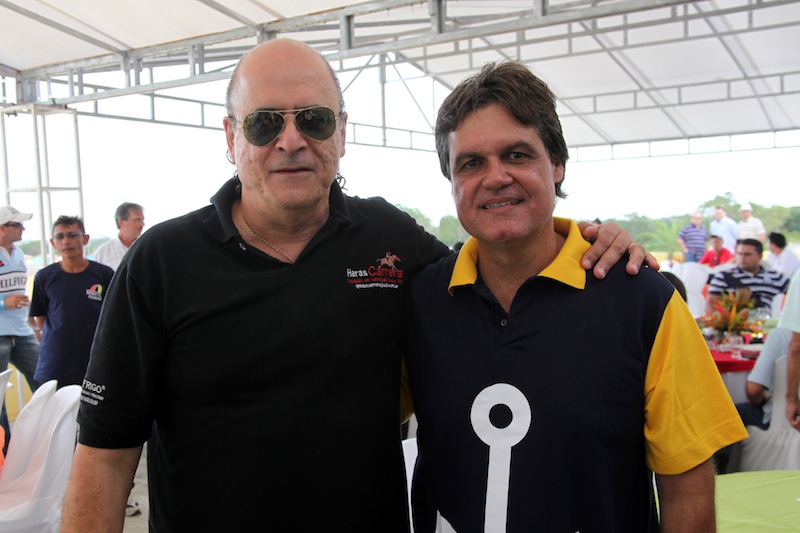 Paulo Miranda recebe Joca Calfat no  I GP ACEQM