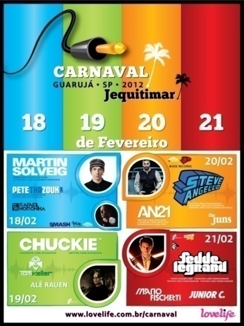 Lovelife arma Carnaval Eletrônico no Guarujá