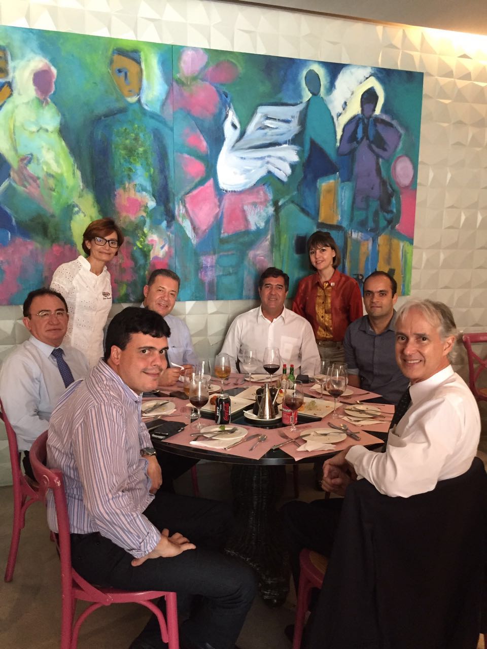 Luiz Gastão brinda posse da CETUR na Casa de Moá