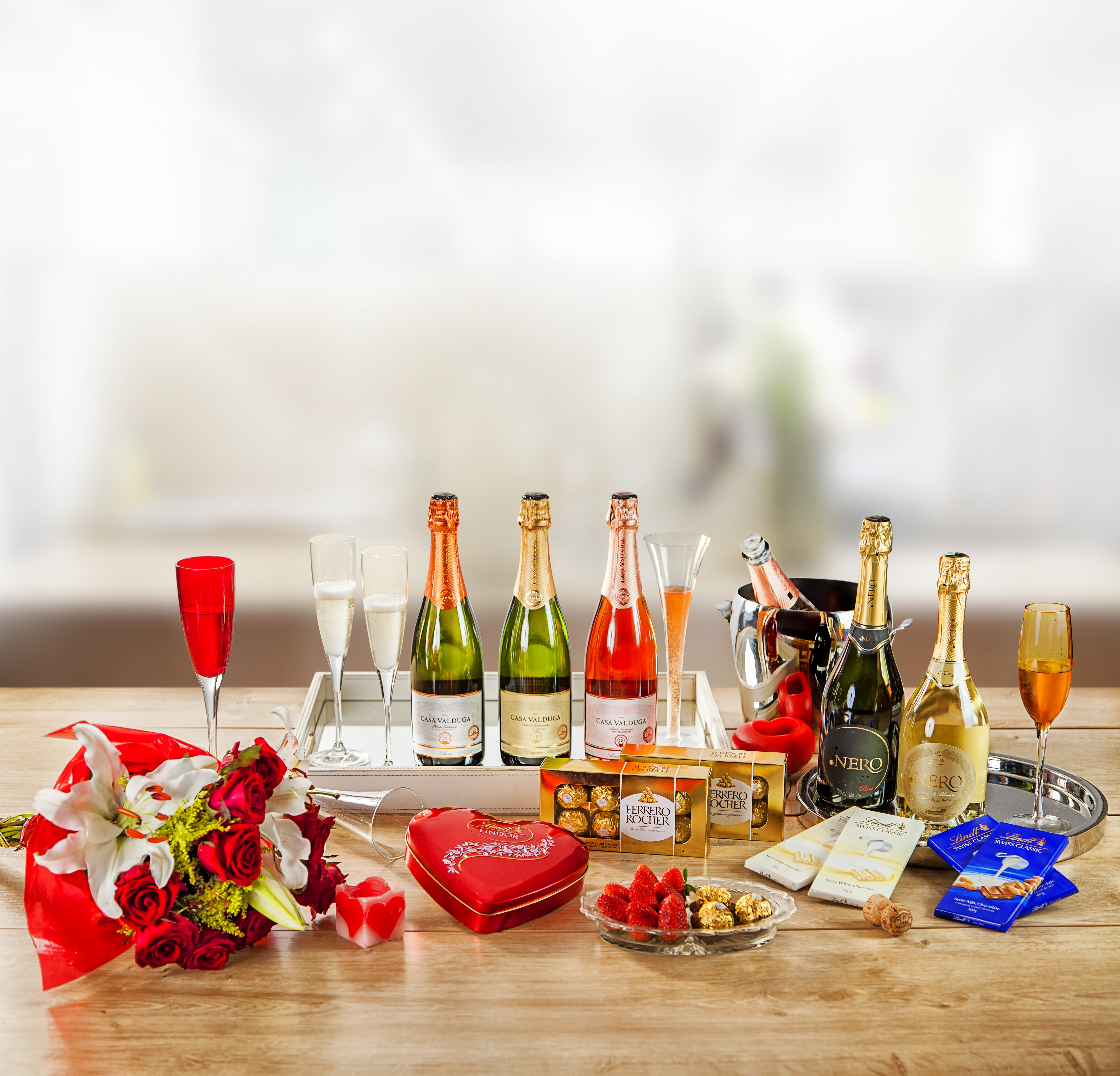 Balada In entrega presentes para eles e elas