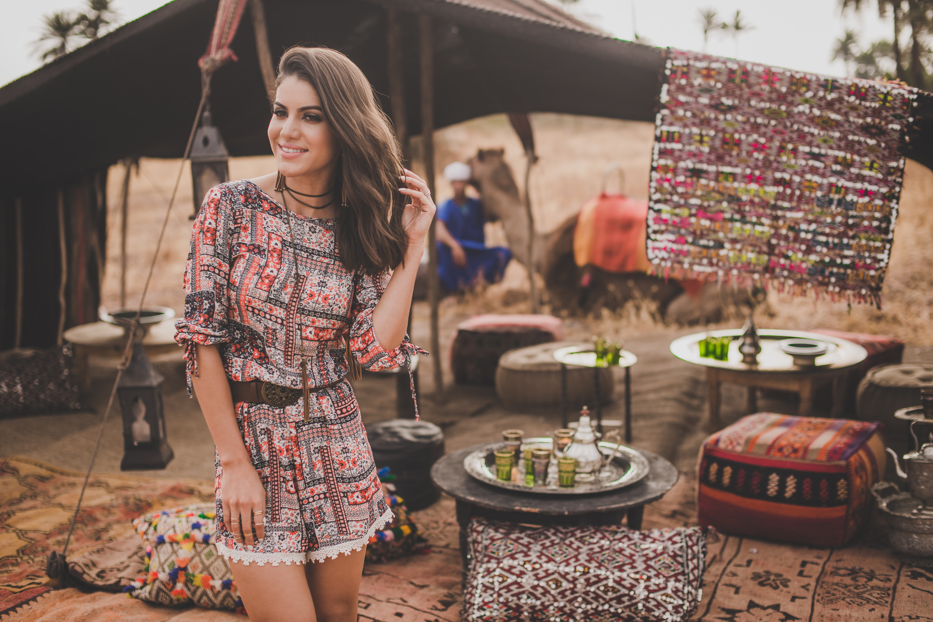 Camila Coelho participa de lançamento em Fortaleza