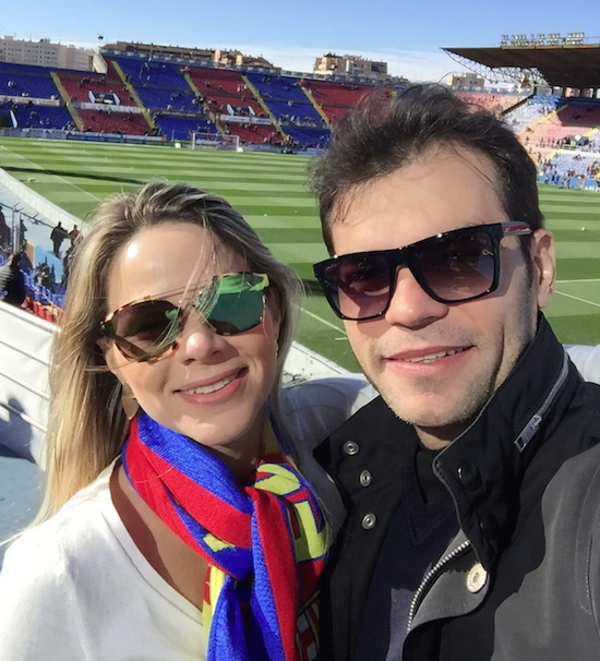 Ticiana e Lúcio Feijão recarregam as baterias em Barcelona