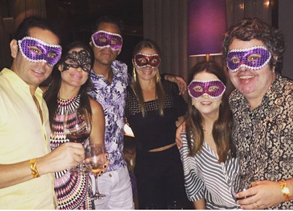 Renata e Cláudio Vale na rota de Jurerê Internacional