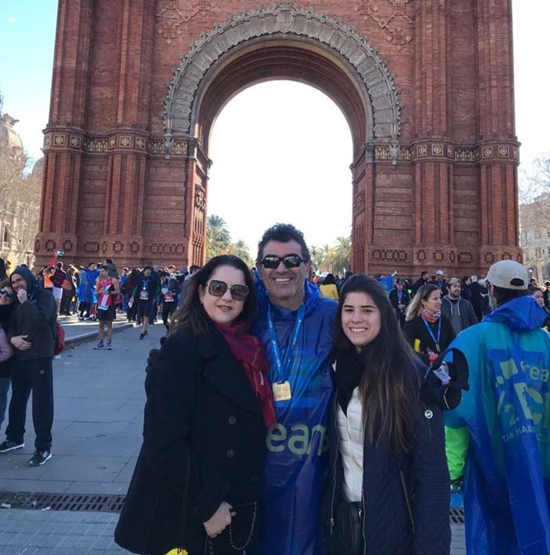 Alexandre Pereira  participa da Meia Maratona de Barcelona