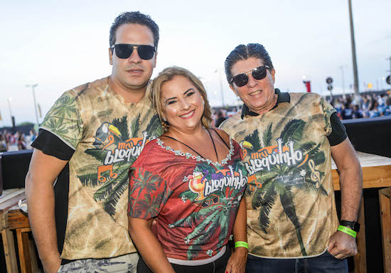 O fim de semana foi de puro agito para Dito Machado e Thiago Holanda